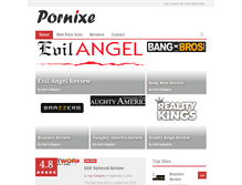 Tablet Screenshot of pornixe.com